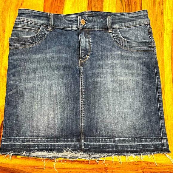 White House Black Market Dresses & Skirts - WHBM Denim Mini
